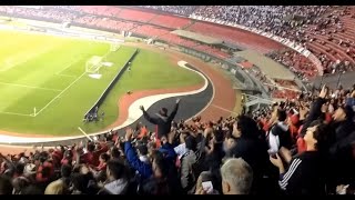 Hinchada Sabalera en el Morumbi  Sao Paulo 01 Colón  Sudamericana 2018 [upl. by Hope]