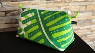 DaIsY´s DIY  Kosmetiktasche selber nähen [upl. by Draner]