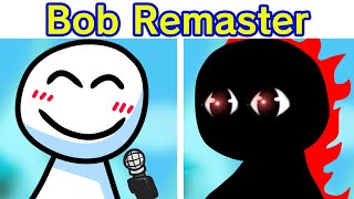 Friday Night Funkin  VS Bob Remastered FULL WEEK  Cutscenes FNF ModHard Ballistic Mode [upl. by Anaik]