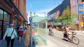 Kitchener City Walk Downtown 4K Walking Tour [upl. by Dnomse297]