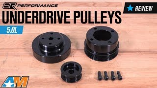 19861993 Mustang 50L SR Performance Underdrive Pulleys Review [upl. by Nylirej]