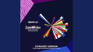 Technicolour Eurovision 2021  Australia  Karaoke Version [upl. by Paulina]