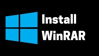 How to Download and Install WinRAR on Windows 10 [upl. by Carmelia889]