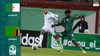 Algeria 50 Zambia  HIGHLIGHTS amp GOAL  111419 [upl. by Artsa536]