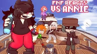 Friday Night Funkin reacts to VS Annie  xKochanx  FNF Reacts  FNF Mods [upl. by Htebi]