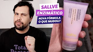 RESENHA Esfoliante Enzimático Sallve nova fórmula [upl. by Arraic]