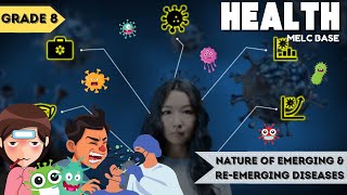 HEALTH 8  QUARTER 3 Nature of Emerging and ReEmerging Diseases by Team MAluPEigHt [upl. by Frum239]