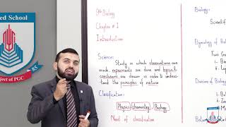 Class 9  Biology  Chapter 1  Lecture 1 Introduction  Allied Schools [upl. by Timofei]