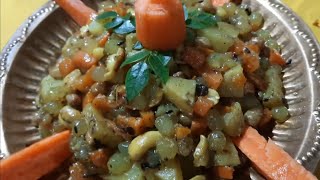 Sabur Pulao  Ekadashi recipe  Latas Gopal Seva [upl. by Ytsanyd573]