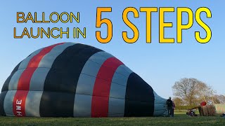 5 STEPS to a successful hot air balloon setup [upl. by Anaxor]