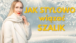 Stylowe sposoby na wiązanie szalika [upl. by Free]