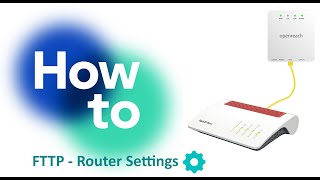 How to input your Fritzbox 7530 settings for FTTP  Full Fibre  CityFibre [upl. by Elitnahc]