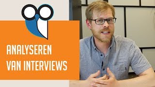 Interviews analyseren voor je scriptie hoe doe je dat [upl. by Ahsaele]