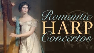 Romantic Harp Concertos  Handel MozartClassical Playlist [upl. by Dupuy228]