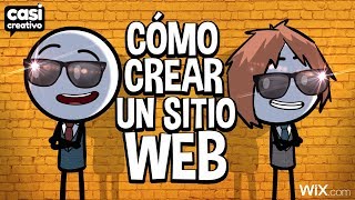 Cómo crear un sitio web  Casi Creativo [upl. by Enoryt]