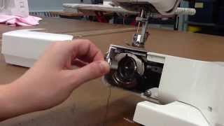 How to Thread the Janome JS1008 Sewing Machine [upl. by Swisher165]