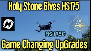 Holy Stone HS175D GPS Drone Review Unboxing Setup amp Test Flight HOLYSTONE DRONES FLY fun [upl. by Ainomar]