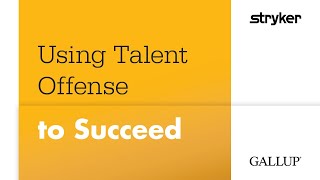 Stryker Uses Talent Offense to Succeed  Gallup [upl. by Blanchard]