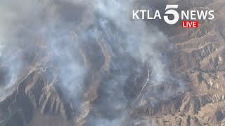 Winddriven Blue Ridge Fire in Yorba Linda prompts evacuations [upl. by Ytsihc]