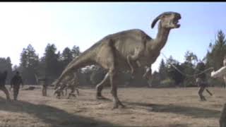 Jurassic Park Parasaurolophus quotElvisquot Sound Effects OLD [upl. by Sihon]