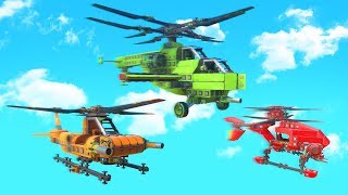 BUILD A HELICOPTER CHALLENGE Trailmakers [upl. by Jeniece]