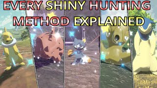 Explaining EVERY Shiny Hunting Method in Pokémon Legends Arceus [upl. by Hselin78]