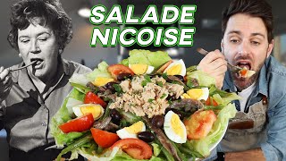 Julia Childs Salade Nicoise  Jamie amp Julia [upl. by Iru]