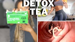 3 ballerina tea before and after Detox tea MUST SEE [upl. by Magdau]