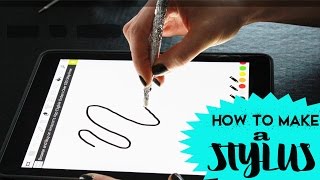 How to Make an iPad Stylus Pen Easy Tutorial [upl. by Aleahc669]