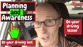 PLANNING amp AWARENESS on your driving test [upl. by Ordnajela993]