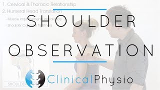 Shoulder Observation  Clinical Physio Premium [upl. by Katharine28]