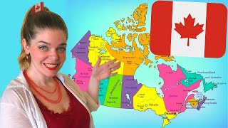 What are Canada’s Provinces and Territories Names of Canadian Provinces Territories and Cities [upl. by Ahsinav]