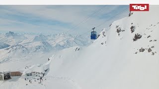 Vallugabahn II in St Anton  Bergbahnen Tirol 🚠 [upl. by Male442]