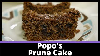 Prune Cake  Old Time Favorite  MOIST and DELICIOUS Recipe [upl. by Assiralc647]