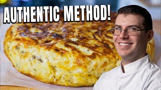 The ULTIMATE Spanish Omelette Recipe Like a Pro Chef [upl. by Neveda]