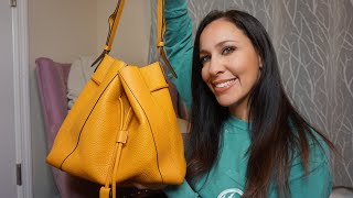 FIRST HANDBAG OF 2021  Mulberry Small Millie Tote [upl. by Gilead236]