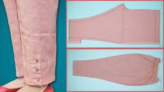 Designer Capri Pant Trouser Cutting And Stitching For Beginners [upl. by Thierry]