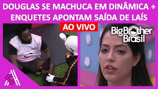 🟣 BBB 22 Douglas se machuca em dinâmica  22032022  BIG BROTHER BRASIL  COMENTÁRIOS AO VIVO [upl. by Karl]