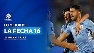 Eliminatorias Sudamericanas  Los goles de la Fecha 16 [upl. by Ainotahs]