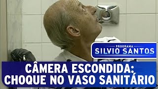 Câmera Escondida Choque no Vaso Sanitário [upl. by Vladimir868]