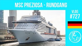 MSC Preziosa  Rundgang [upl. by Eeloj]