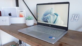 HP Laptop 14 Review and Unboxing 2022 [upl. by Suelo]