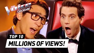 MOST TRENDING Blind Auditions of 2019  The Voice Rewind [upl. by Rauch]