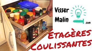 Comment faire des étagères coulissantes  EP25 [upl. by Bryanty974]