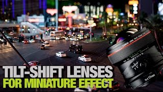 TiltShift Lenses for Miniature Effect [upl. by Fanning357]