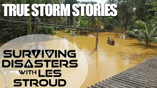 Survivorman  Surviving Disasters  True Storm Stories  Les Stroud [upl. by Mehs652]