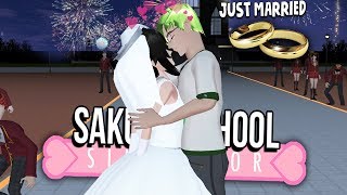 I Married Myself in Sakura School Simulator [upl. by Isdnil]