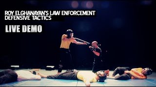 Roy Elghanayans Law Enforcement Krav Maga Live Demo [upl. by Geraint744]