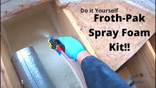 How to Use a FrothPak Spray Foam Kit [upl. by Mano]