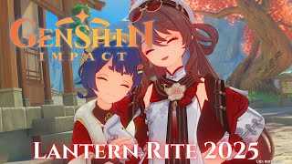 Genshin Impact 2025 – Lantern Rite Festival Full Walkthrough CN Dub [upl. by Ayotal]